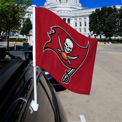 Custom Tampa Bay Buccaneers Car Flag