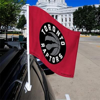 Custom NBA Toronto Raptors Car Flag