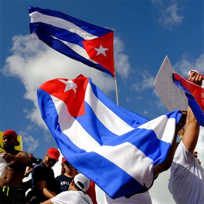 Custom 3-5 ft national flag Cuban flag