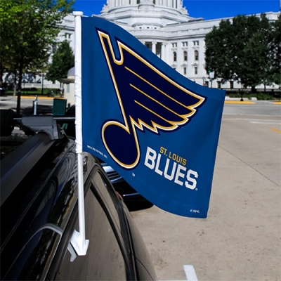 Custom NHL St. Louis Blues Car Flag