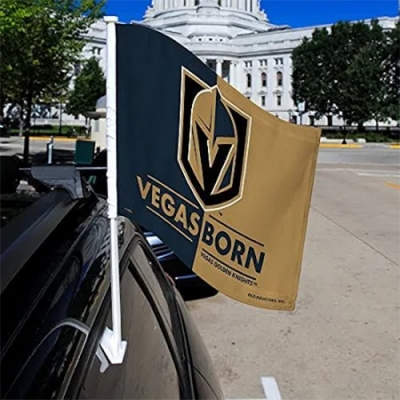 Custom NHL Vegas Golden Knights Car Flag