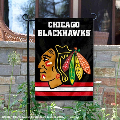 Custom NHL Chicago Blackhawks Garden Flag