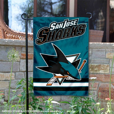 Custom NHL San Jose Sharks Garden Flag