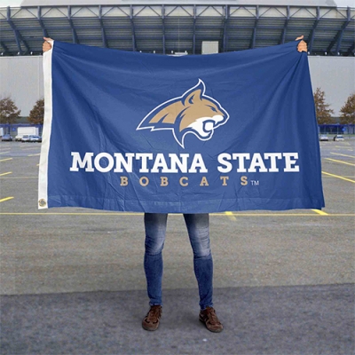 Custom Montana State Bobcats Flag