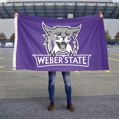 Custom Weber State Wildcats Flag