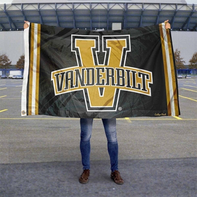 Custom Vanderbilt Commodores Flag