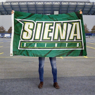 Custom NCAA Siena Saints Flag