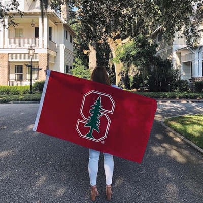 Custom NCAA Stanford Cardinal Flag