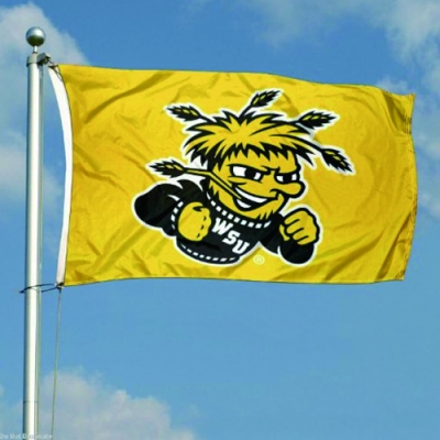 Customize NCAA Wichita State Shockers Flag