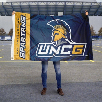 Custom NCAA UNC Greensboro Spartans Flag