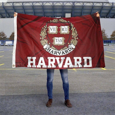 Custom NCAA Harvard Crimson Flag