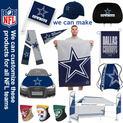 Custom Dallas Cowboys flag